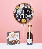 combo-set-7 chocolate wine and balloon